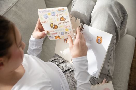 Пад със стикери Nici Mymochi