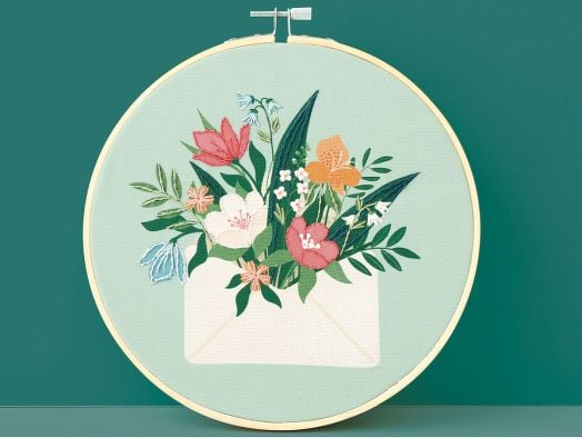 Комплект за бродиране Graine Creative - Букет