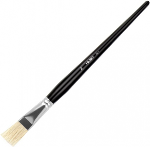 Плоска четка за рисуване Milan #20