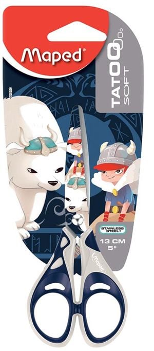 Ножица Maped Tatoo Soft, 13 см.