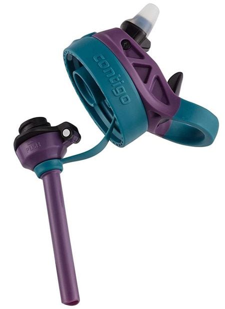 Детска бутилка за вода Contigo Gizmo Flip с русалки, 420 мл.