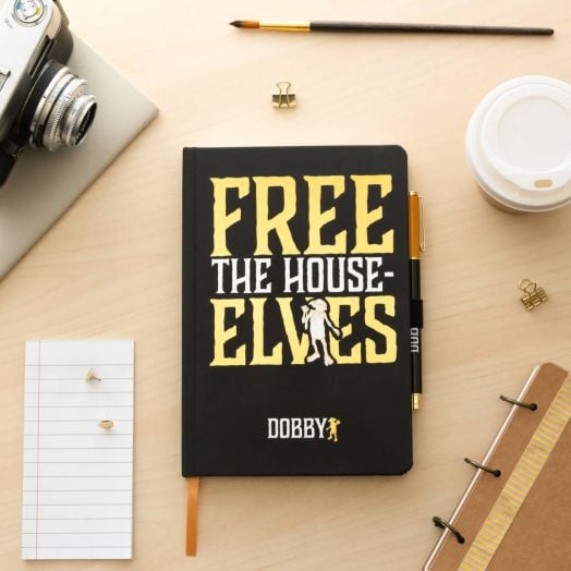 Тефтер Grupo Erik Harry Potter Dobby A5 с химикалка