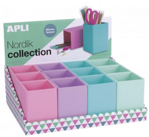 Силиконов моливник Apli Nordik, асортимент
