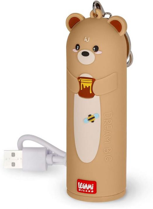Външна батерия Legami My Super Power - Teddy Bear, 4800 mAh
