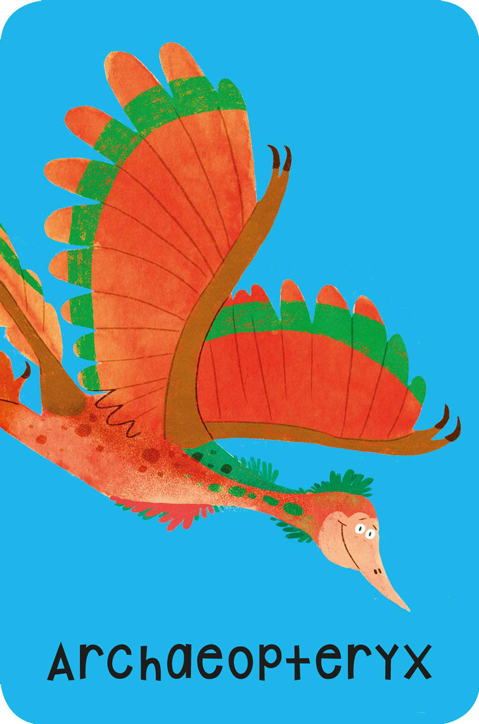 Dinosaurs Snap Game Card