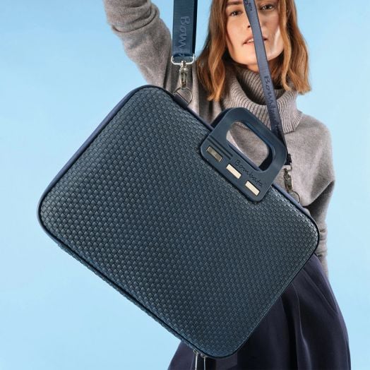 Чанта за лаптоп Bombata - Trama, 13-14 инча, тъмносин