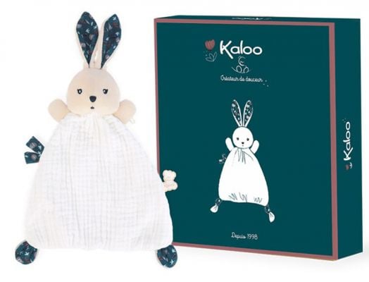 Плюшено зайче за гушкане Kaloo - Nature