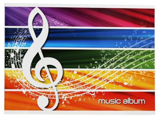 Нотна тетрадка Blasetti A5, 16 листа