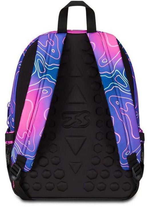 Ученическа раница Seven Freethink Mapset Girl с две отделения и USB порт