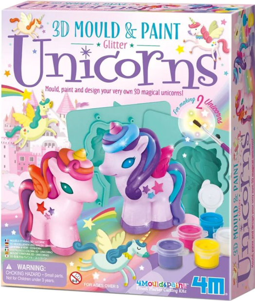 Отливки и магнити 4M - Еднорози