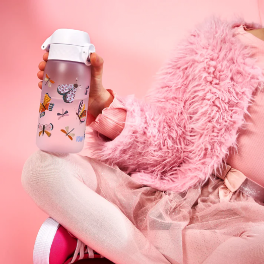 Бутилка за вода Ion8 - Пеперуди, 350 мл.