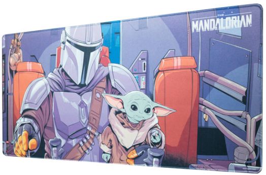 Геймърска подложка за бюро Baby Yoda