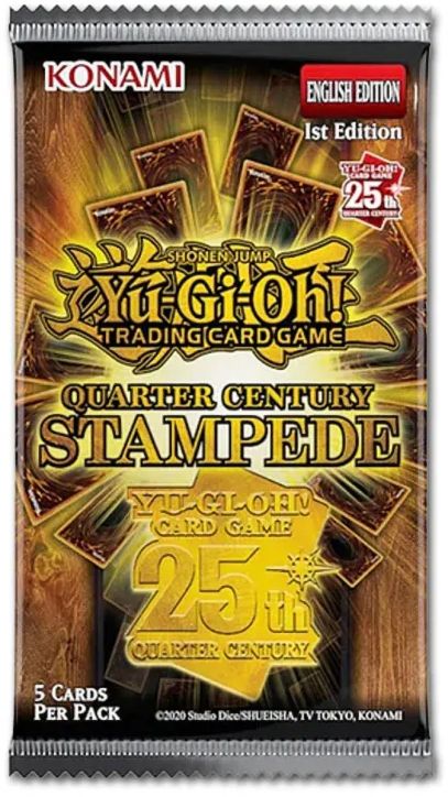 Карти за игра Yu-Gi-Oh! 25th Anniversary Quarter Century Stampede Booster
