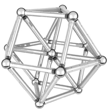 Магнитен конструктор Geomag - Pro-L Pocket, 53 части