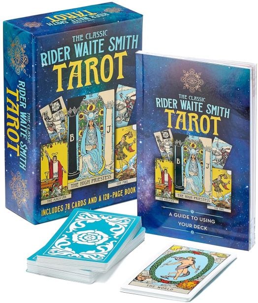 The Classic Rider Waite Smith Tarot Book and Card Deck