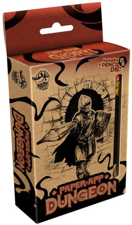 Настолна игра: Paper App Dungeon