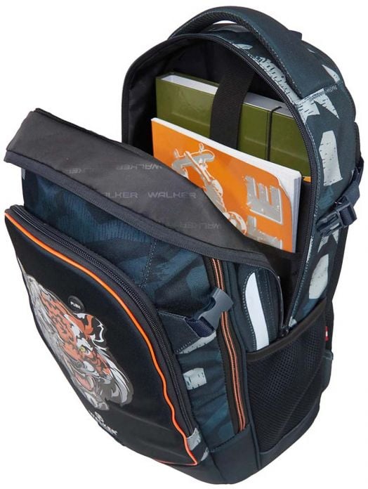 Ученическа раница Schneiders Walker Fame 2.0 - Cyber ​​Tiger