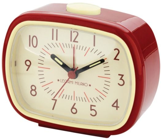 Будилник Legami, червен