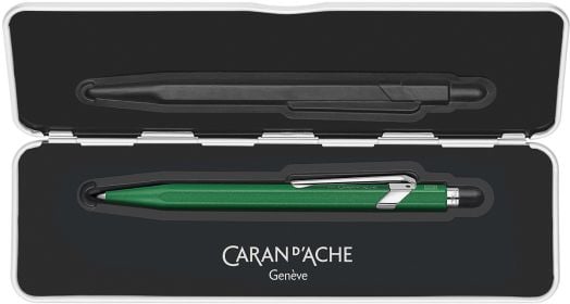 Химикалка Caran D'Ache 849 Colormat-X, зелена