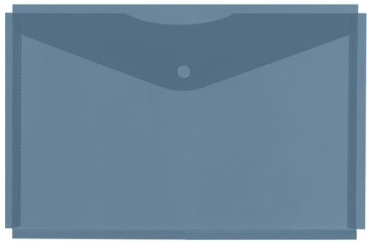 Папка с копче Office Zone, формат А4, сив