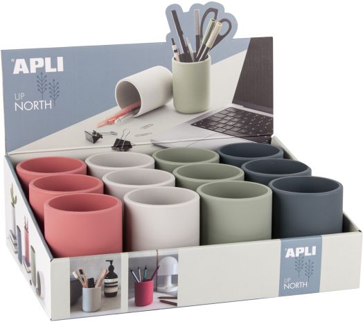 Силиконов моливник Apli Up North, кръгъл