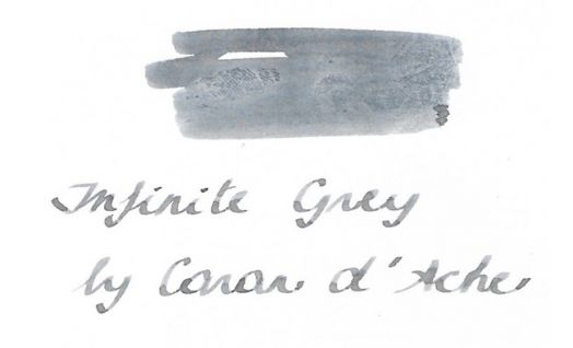 Мастило за писалка Caran d'Ache Chromatics - Infinite Grey