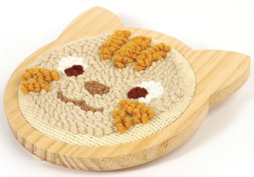 Комплект за пънч бродерия Graine Creative - Коте