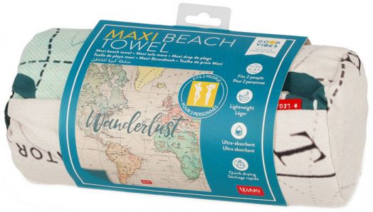 Макси плажна хавлия Legami - Travel