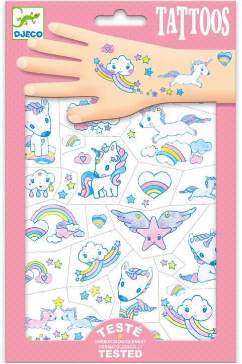 Детски татуировки Djeco - Еднорози