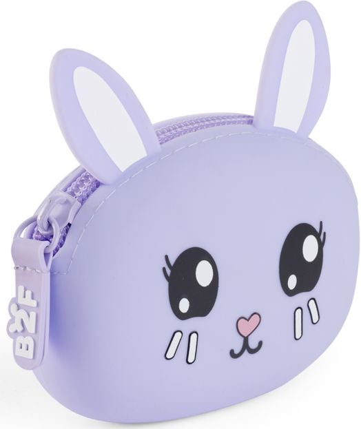 Силиконово портмоне за монети Miquelrius Back2Fun - Зайче