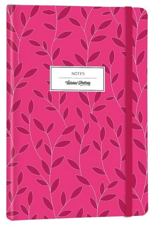 Тефтер Victoria's Journals Smyth Flexy Art Pink A5 с твърди корици, 96 листа