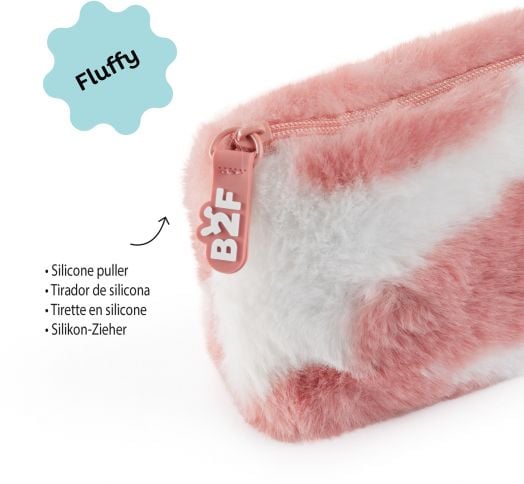 Плюшен несесер Miquelrius Back2Fun Moo & Go, розов