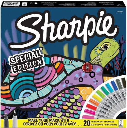 Комплект перманентни маркери Sharpie Tortoise, 20 бр.