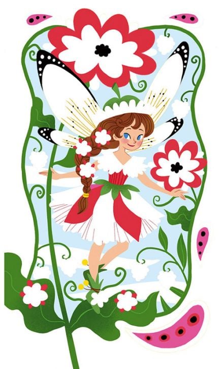 Кративен комплект Janod - Феи с брокат