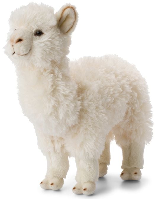 Плюшена играчка WWF - Бяла лама, 31 см.