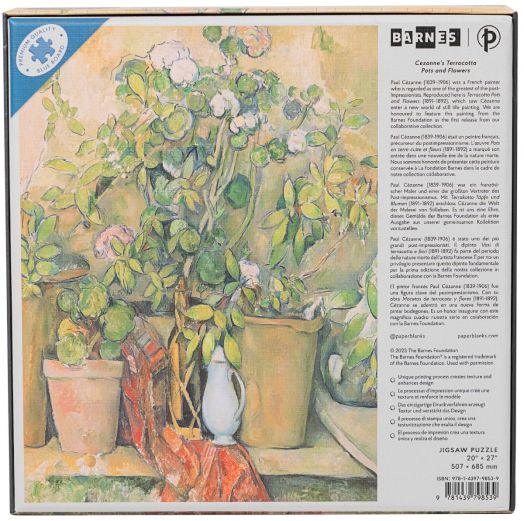 Пъзел Paperblanks - Terracotta Pots and Flowers