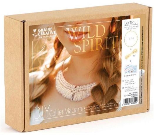 Комплект Graine Creative - Колие от макраме