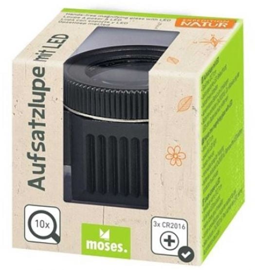 Детска лупа с LED осветление Moses Expedition Natur