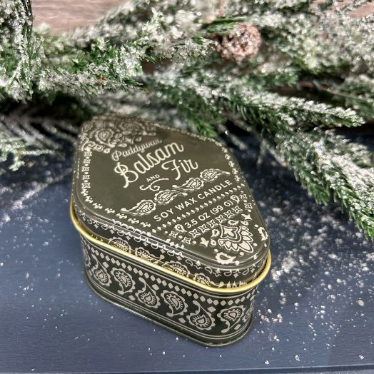 Ароматна свещ Paddywax - Балсам и ела
