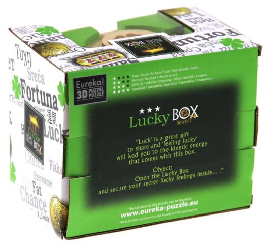 3D пъзел Eureka - Secret Escape Box Lucky
