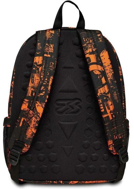 Ученическа раница Seven Freethink Orange с две отделения и USB порт