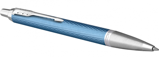 Химикалка Parker Royal IM Premium Blue Grey Chrome Trim