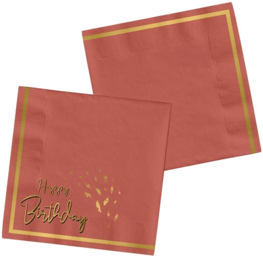 Салфетки Folat - Golden Dusk, 20 бр.