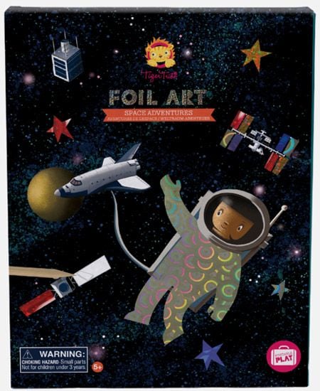 Креативен комплект с фолио Tiger Tribe – Космически приключения