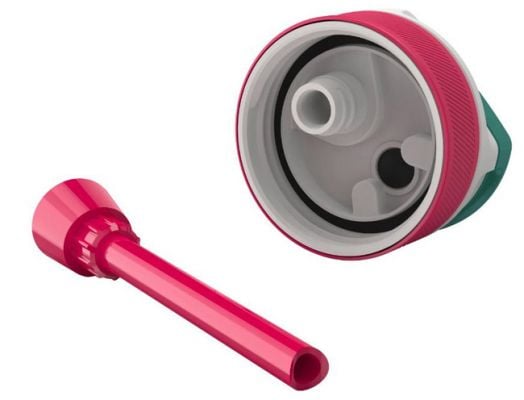 Детска бутилка за вода от тритан Kambukka Lagoon Pink Flamingo, 0.400 л.