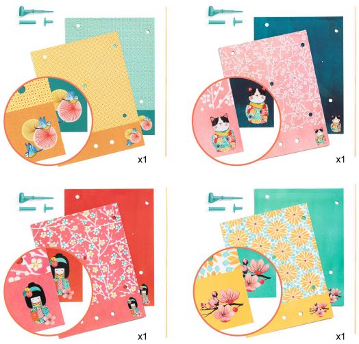 Творчески комплект Djeco: Направи въртележки Sweet