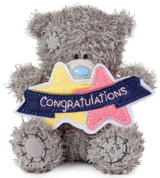 Плюшено мече Me To You - Congratulations