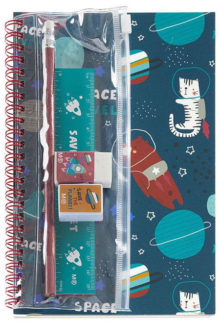 Тефтер с принадлежности Miquelrius Space Travel