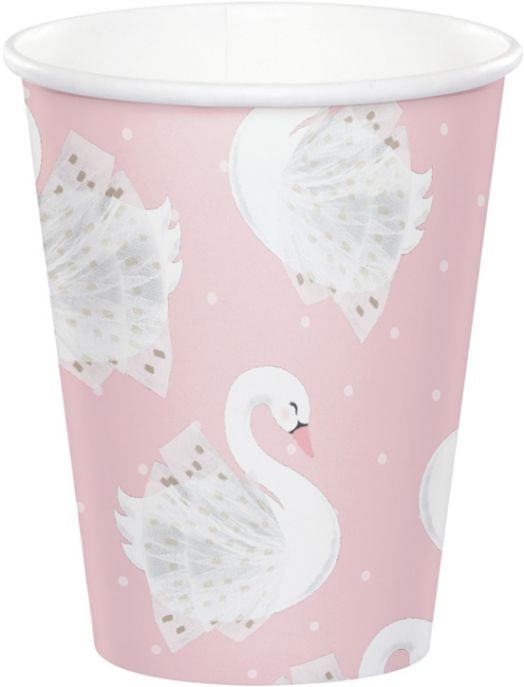 Чашки Creative Party - Stylish Swan, 8 бр.