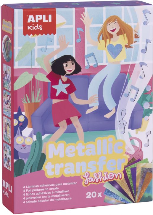 Творчески комлект с трансферна хартия Apli Kids